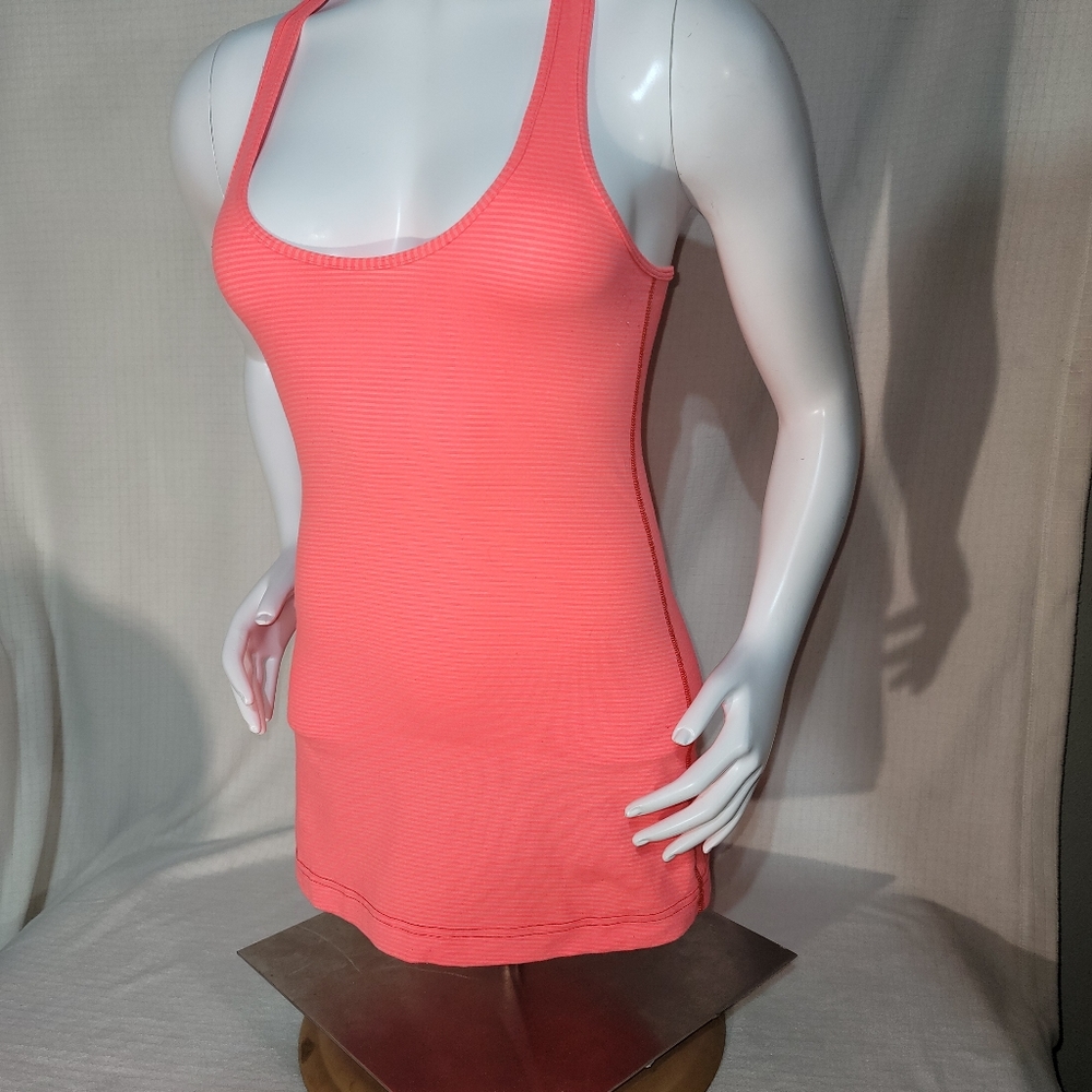 Lululemon Athletica Red & Orange Cool Racerback Tanktop sz 6